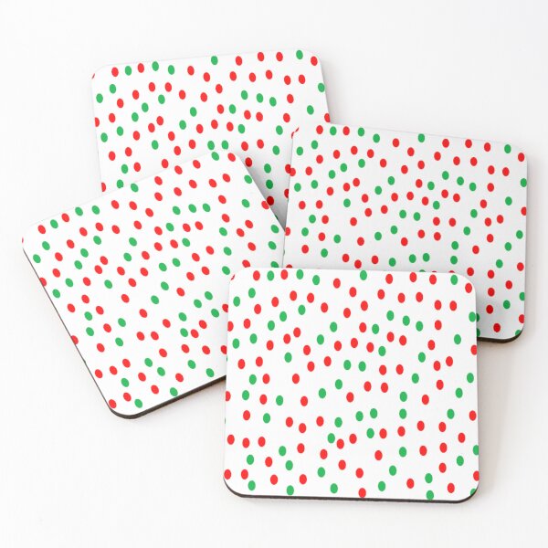 Item preview, Red and Green Christmas Polka Dots designed and sold by DanielleGensler.