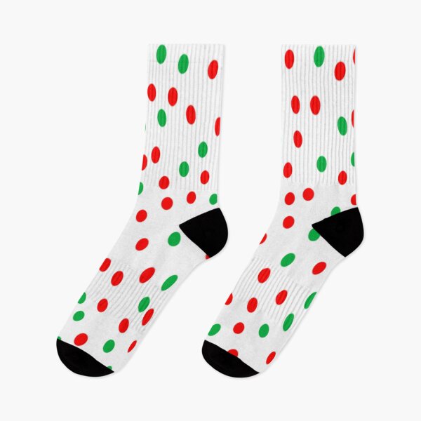 Item preview, Red and Green Christmas Polka Dots designed and sold by DanielleGensler.