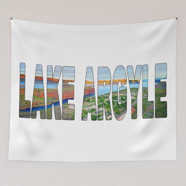 Item preview, LAKE ARGYLE - Western Australia Caravan Park Sunset Glow designed and sold by Adam Gormley.