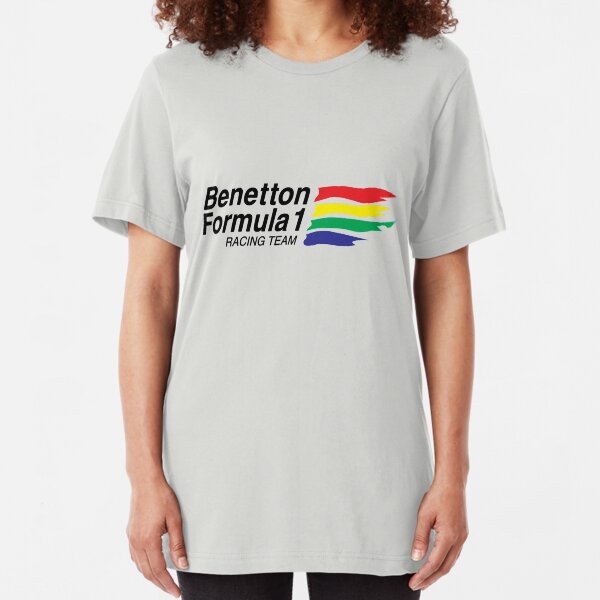 Benetton Formula 1 Racing Team Slim Fit T-Shirt