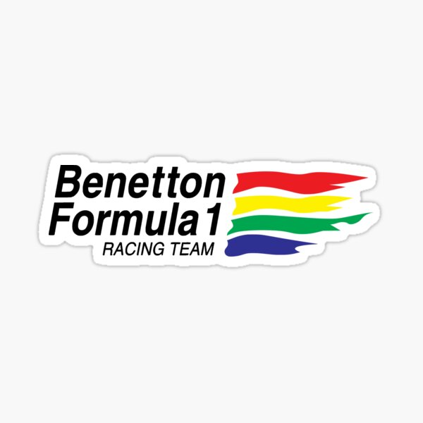 Vintage Benetton Sticker 