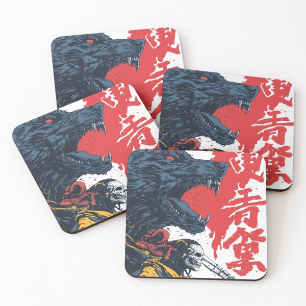 Item preview, Spectral Wolves: A Witch's Army 魔法の戦士 designed and sold by PrintsByFrank.