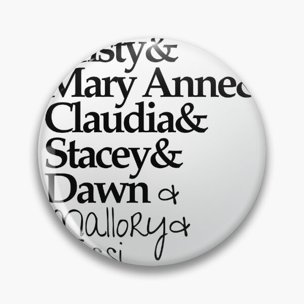 Item preview, Babysitters Club 7 Members designed and sold by e-kamil-lopez.