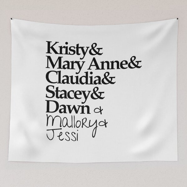 Item preview, Babysitters Club 7 Members designed and sold by e-kamil-lopez.