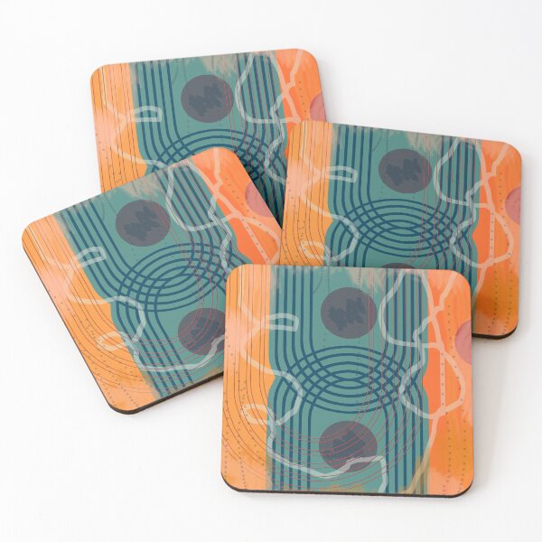 Item preview, Arc Rainbow Orange Minimalism with Drawing designed and sold by Sharon Schwalbe.