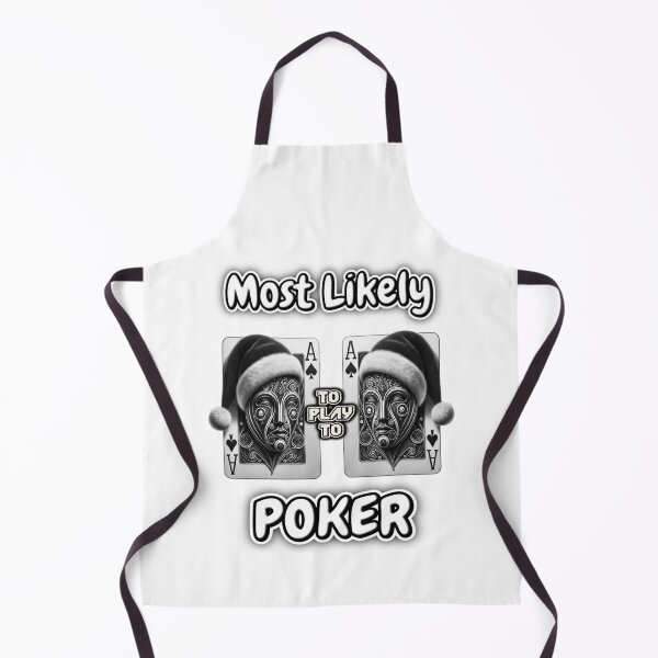 Item preview, Most Likely To Play Poker Christmas Matching Family Funny Santa's Hat Poker Card designed and sold by Creat-Des.