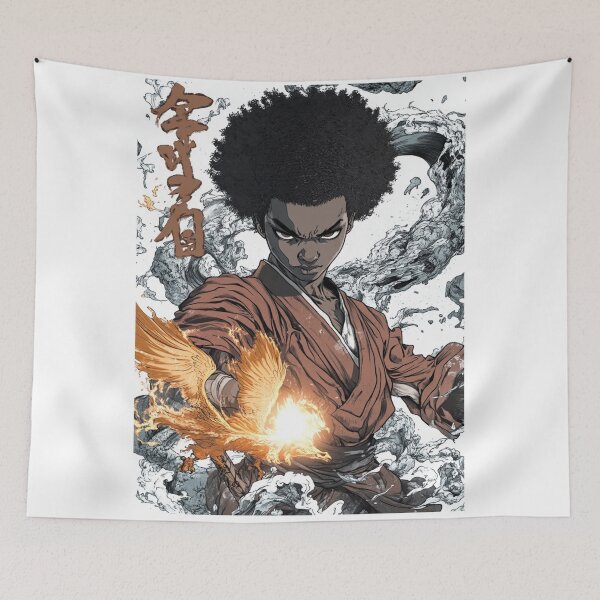 Item preview, Phoenix Flame: A Witch's Fiery Guardian 黒い魔法使い designed and sold by PrintsByFrank.