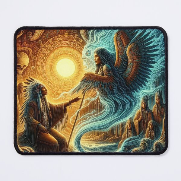Item preview, Guiding a New Soul to the Ancestors in the Spiritual World designed and sold by nikkolaus.