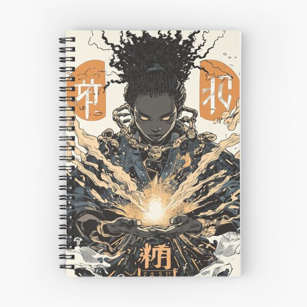 Item preview, Phoenix Flame: A Witch's Fiery Guardian 黒い魔法使い designed and sold by PrintsByFrank.