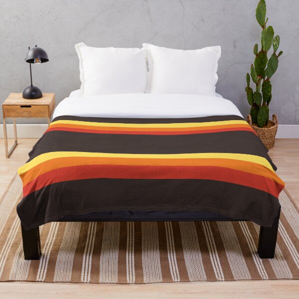 Item preview, Retro Bold Stripes Pattern - 1970s Sunset Vintage Aesthetic designed and sold by CognitiveShift.