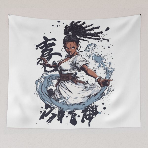 Item preview, Whirlpool of Magic: Sorceress in Battle 黒い魔法使い designed and sold by PrintsByFrank.