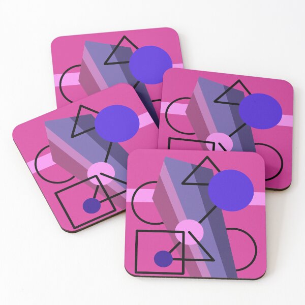 Item preview, Pink Banana Abstract Minimalism Geometric designed and sold by Sharon Schwalbe.