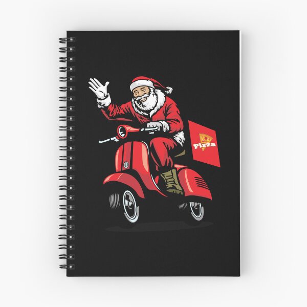 Item preview, I know what you really want for Chritmas - Santa is delivering Pizza! designed and sold by messy-nessie.