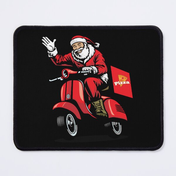 Item preview, I know what you really want for Chritmas - Santa is delivering Pizza! designed and sold by messy-nessie.