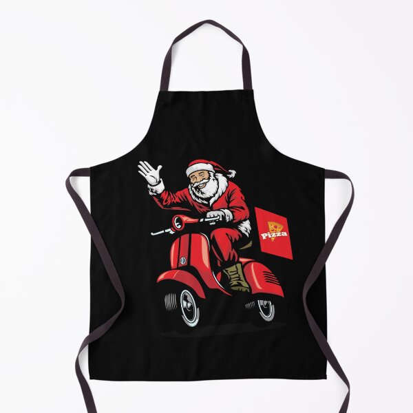 Item preview, I know what you really want for Chritmas - Santa is delivering Pizza! designed and sold by messy-nessie.
