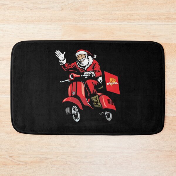 Item preview, I know what you really want for Chritmas - Santa is delivering Pizza! designed and sold by messy-nessie.