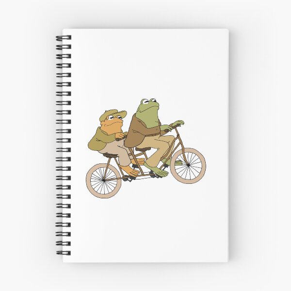 Item preview, Frog and Toad on a bike! designed and sold by caroluvsgators.