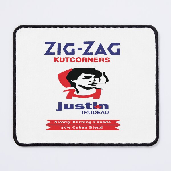 Item preview, Trudeau en zigzag designed and sold by amyjoy1976.