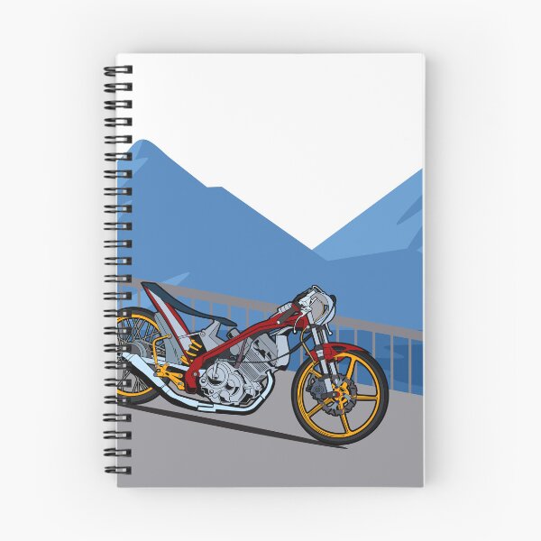 Item preview, Drag Bike Design Free Vector designed and sold by andriassaputro.