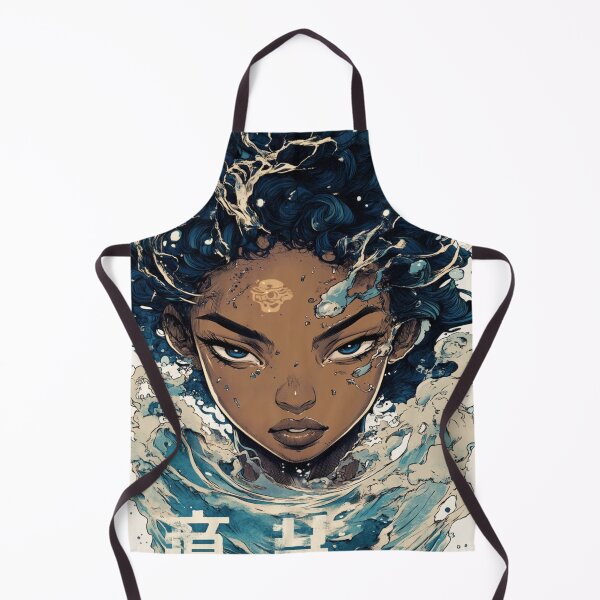 Item preview, Whirlpool of Magic: Sorceress in Battle 黒い魔法使い designed and sold by PrintsByFrank.