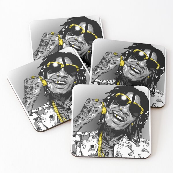 Item preview, Gold Wiz Khalifa designed and sold by UZRWRLD .