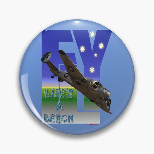 Item preview, Fly Design - Beechcraft D18S VH-FID Australia 20240310 designed and sold by muz2142.