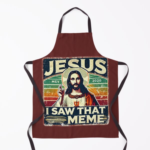 Aperçu de l'œuvre JESUS i Saw That Meme, créée et vendue par idizayilstore.