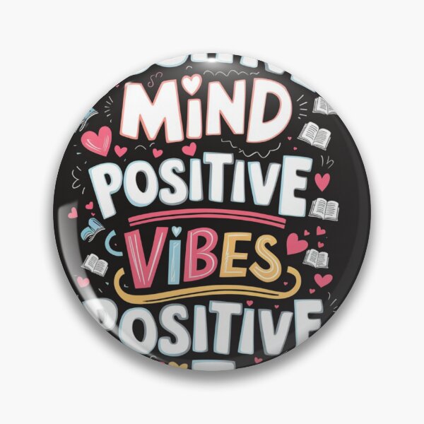 Item preview, Positive mind, positive vibes, positive life designed and sold by Peycer.