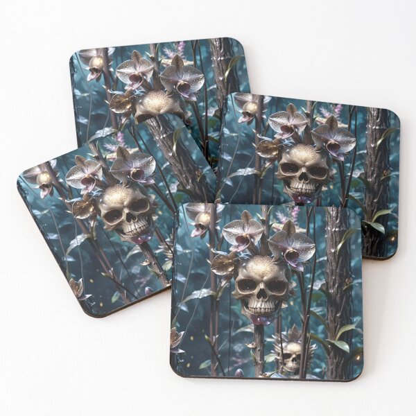 Item preview, Haunting Skull Orchid Bloom designed and sold by Tony Anastasi.