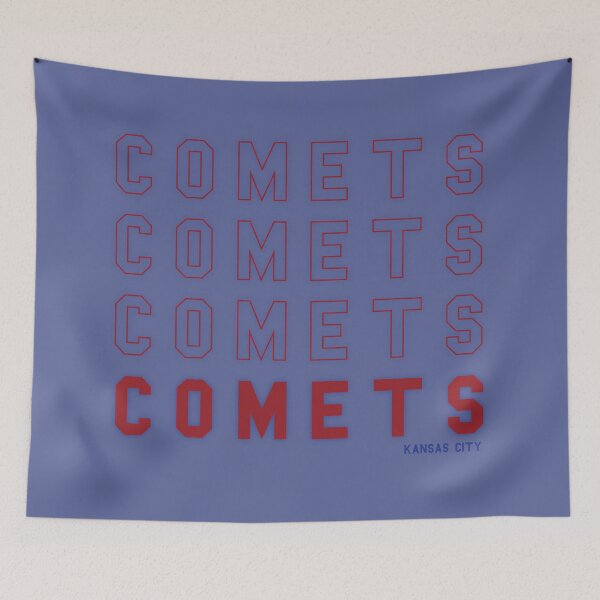 Item preview, Comets Comets Comets Comets in Red designed and sold by calliew1217.