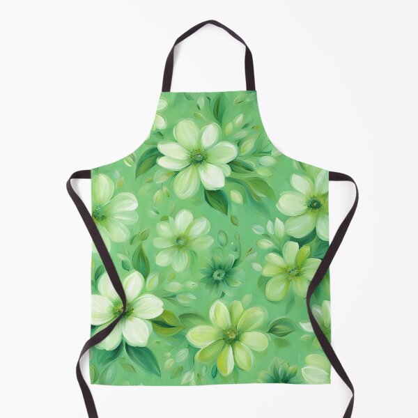 Item preview, Green Floral Peaceful Pattern designed and sold by Ninjakandy.