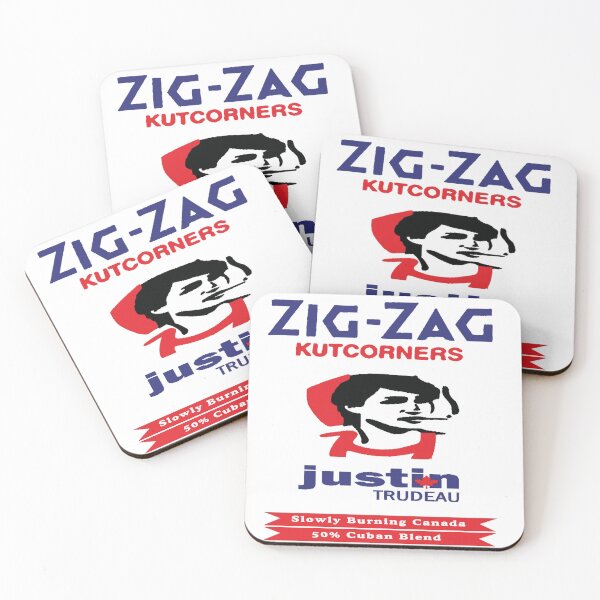 Item preview, Trudeau en zigzag designed and sold by amyjoy1976.