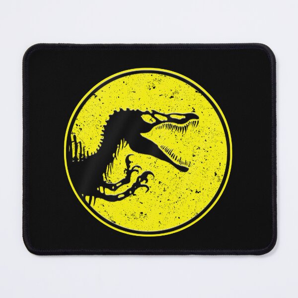 Item preview, spinosaurus logo yellow vintage  designed and sold by Blck-Acid-Devil.