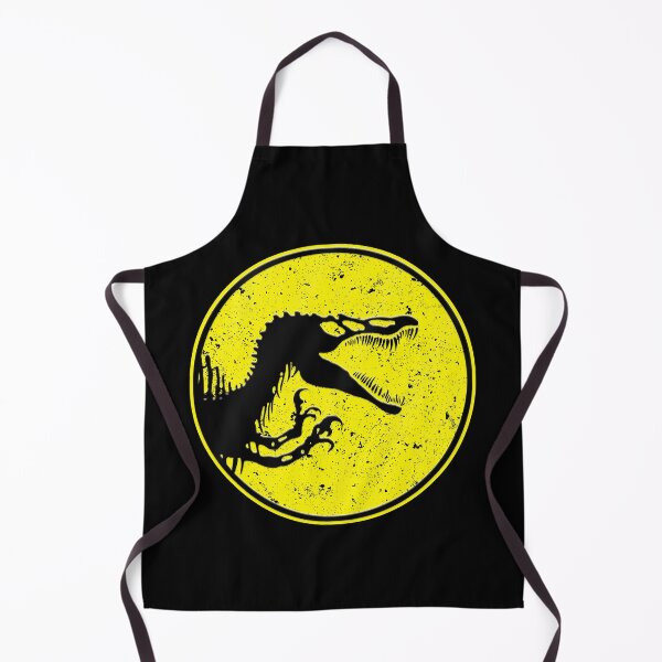 Item preview, spinosaurus logo yellow vintage  designed and sold by Blck-Acid-Devil.