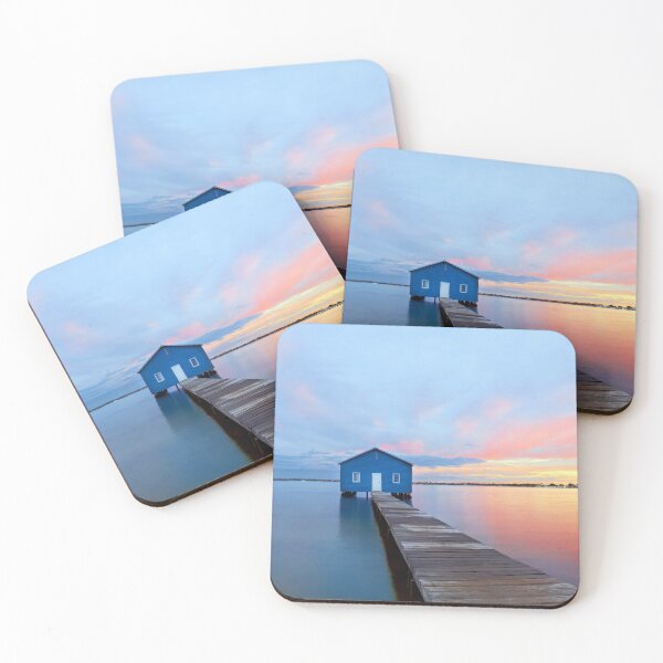 Item preview, Historic Perth Boatshed on the Swan Sunset designed and sold by Adam Gormley.