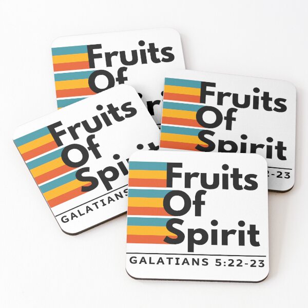 Item preview, Fruits Of The Spirit, Galatians 5: 22-23, bible verse designed and sold by MoriaStore.