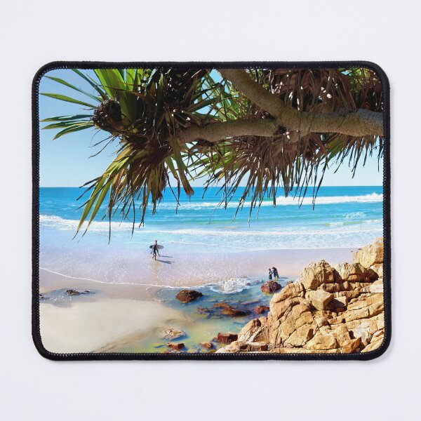 Item preview, A Day at Coolum Beach with Pandanus Tree designed and sold by Adam Gormley.