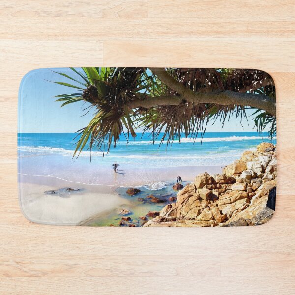 Item preview, A Day at Coolum Beach with Pandanus Tree designed and sold by Adam Gormley.
