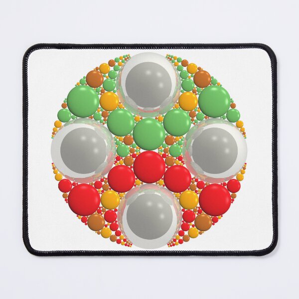 Item preview, Chirstmas Colored Spheroids with Reflections designed and sold by Deekayare.
