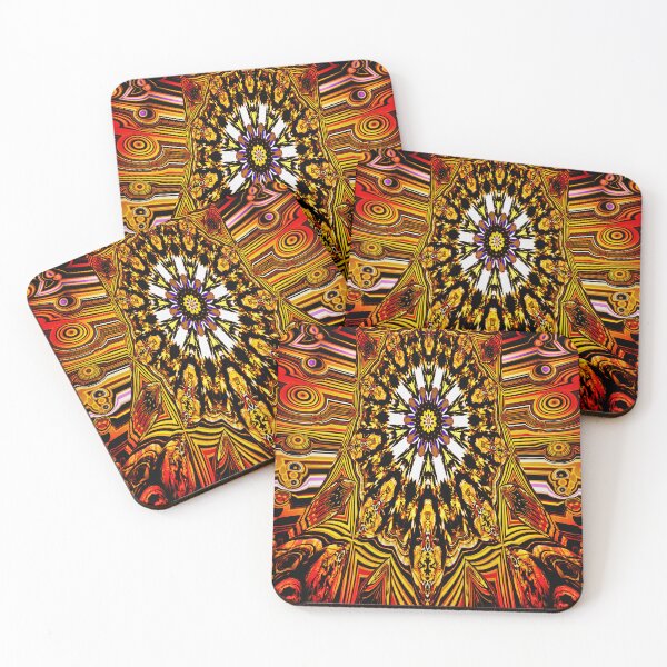 Item preview, Gold Amber Mandala designed and sold by Natalie Holland.