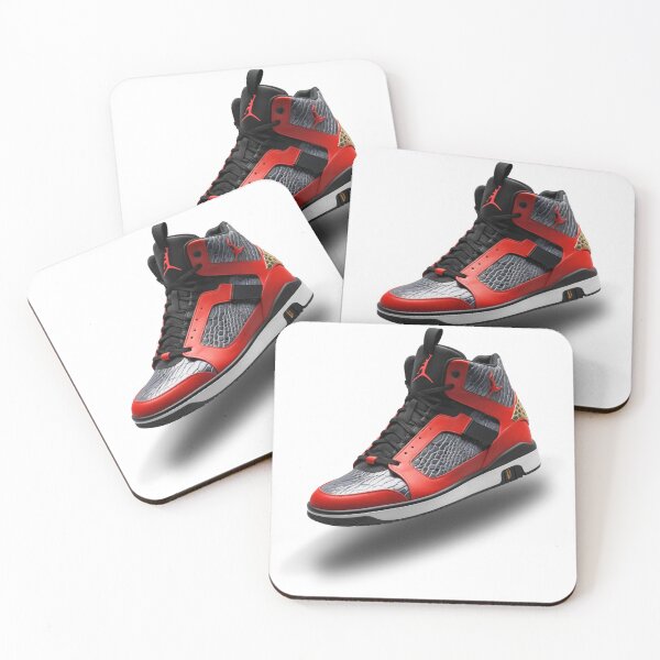 Item preview, Red and Black Textured Sneakers  Bold Modern Sneaker Design designed and sold by PRIME4YOU.
