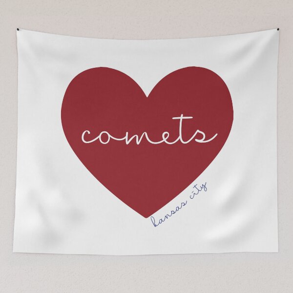 Item preview, Comets in Red Heart designed and sold by calliew1217.