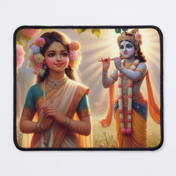 Item preview, Krishna and Radha designed and sold by AngeliqueArt.