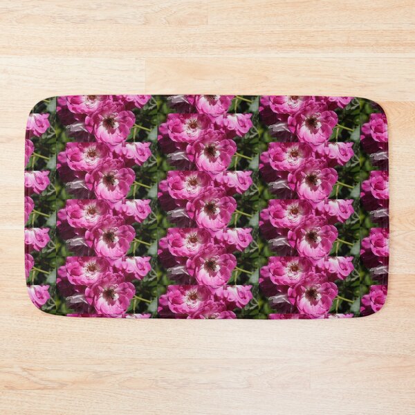 Item preview, Pink Rose and bee at Magpie Springs by Adelaide Artist Avril Thomas designed and sold by MagpieSprings.