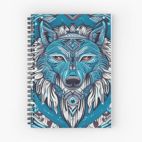 Item preview, TRIBAL SPIRIT WOLF NATIVE AMERICAN designed and sold by The Pink Rebel.