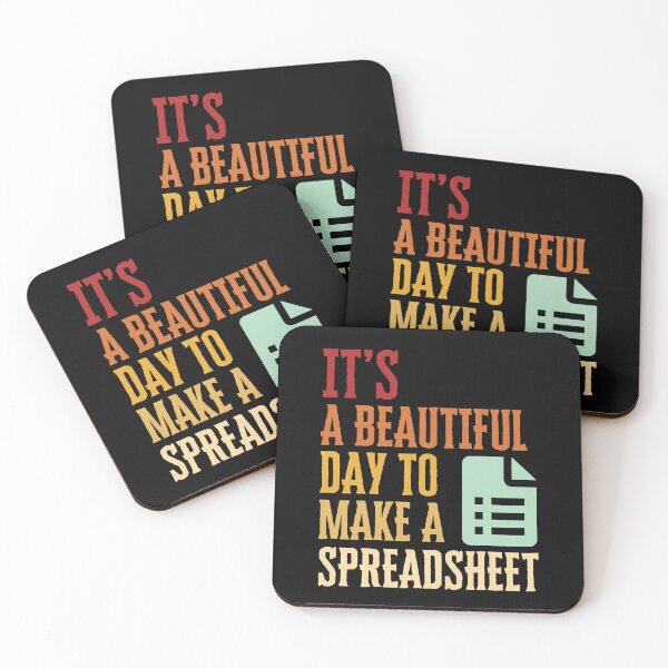 Item preview, Funny Accounting it's a beautiful day to make a spreadsheet funny tax preparer saying designed and sold by MouDantArts.