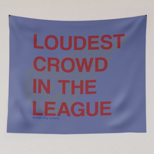 Item preview, Loudest Crowd in the League Red designed and sold by calliew1217.