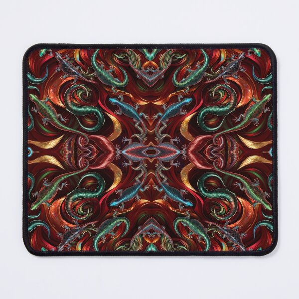Item preview, "Reptile Radiance – A Dazzling Dance of Colors" designed and sold by RAZYCREATOR.