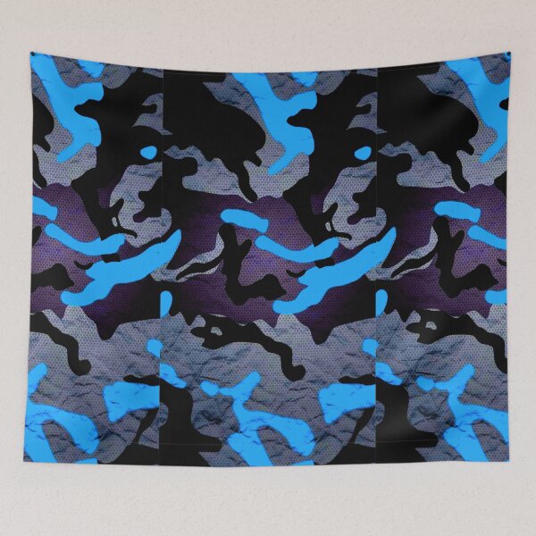 Item preview, Blue Camouflage designed and sold by UZRWRLD .