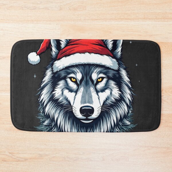 Item preview, Winter's Howl: A Festive Wolf designed and sold by NightshadeWolfs.
